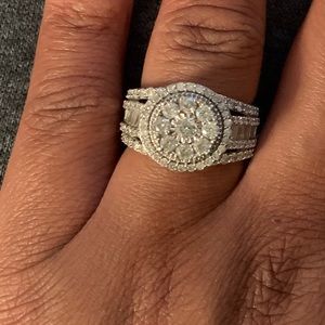 Two Carat Wedding Ring